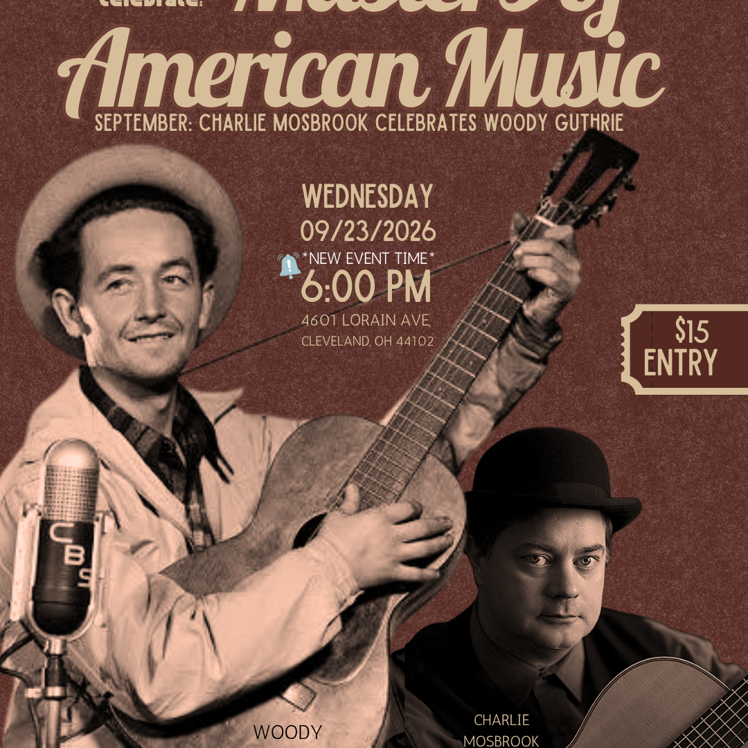Masters of American Music: Charlie Mosbrook celebrates Woody Guthrie - logo